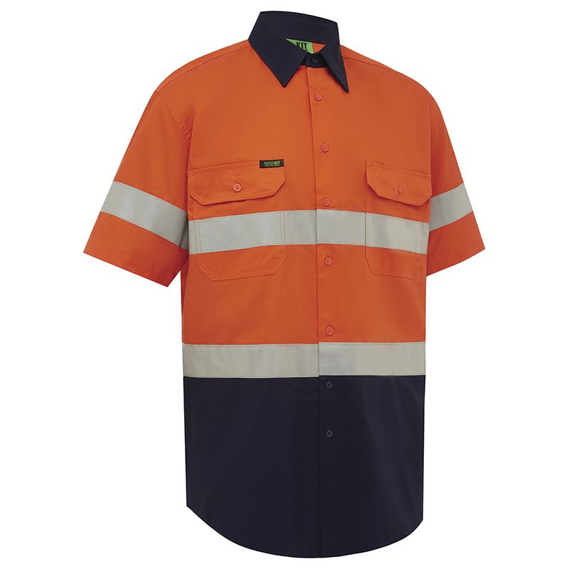 Hi Vis Lightweight Short Sleeve Taped Shirt