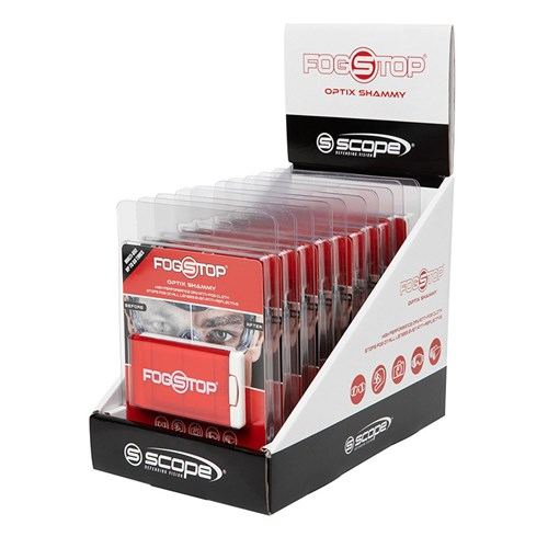 Fog Stop Optix Shammy / Display Box 10 Pack