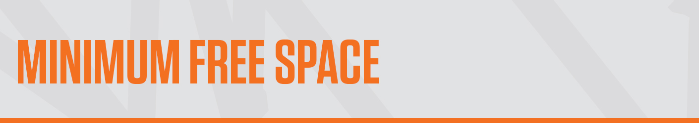 Minimum Free Space