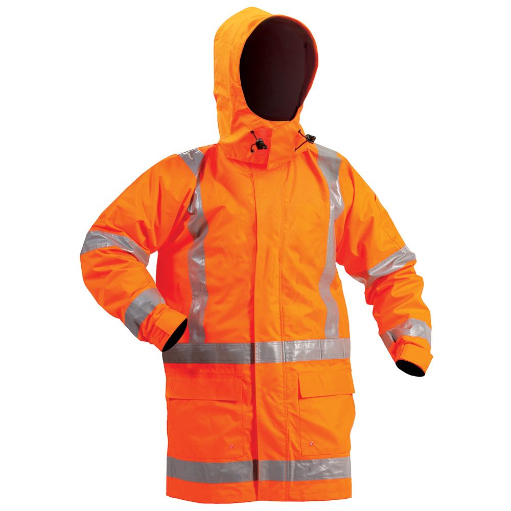 Ttc Operator Jacket Jacket Stamina TTMC 5-In-1 Vest Combo Orange (JTP5N1) - Bison Workwear