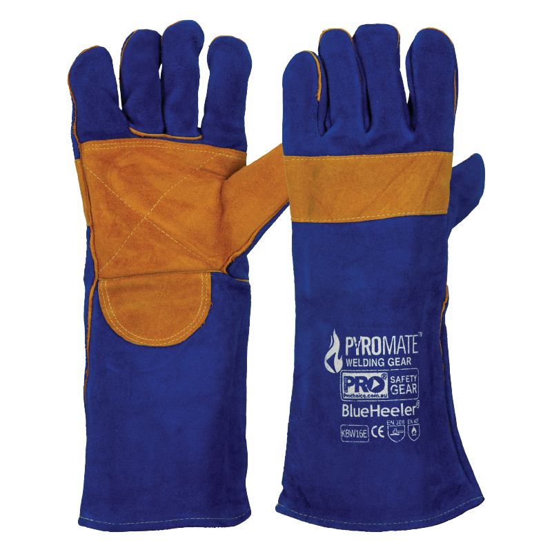 Pyromate Blue Heeler - Blue & Gold Large - Pro Choice Safety Gear
